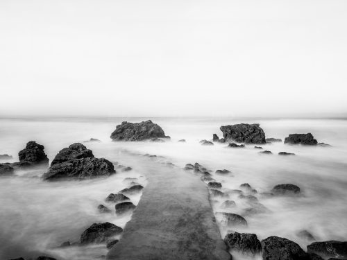 Biarritz, plage de Milady, vers l'océan