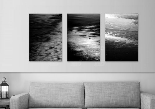 Triptyque Black Océan